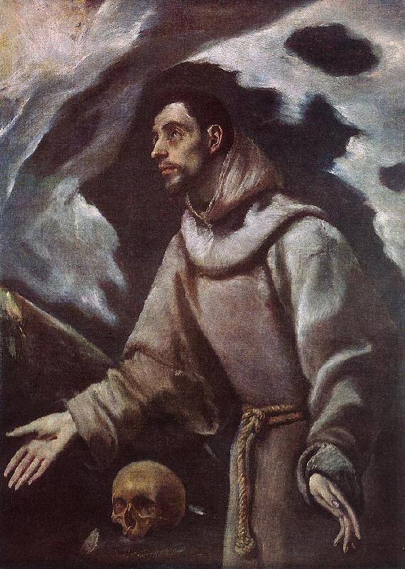 GRECO, El The Ecstasy of St Francis dfh